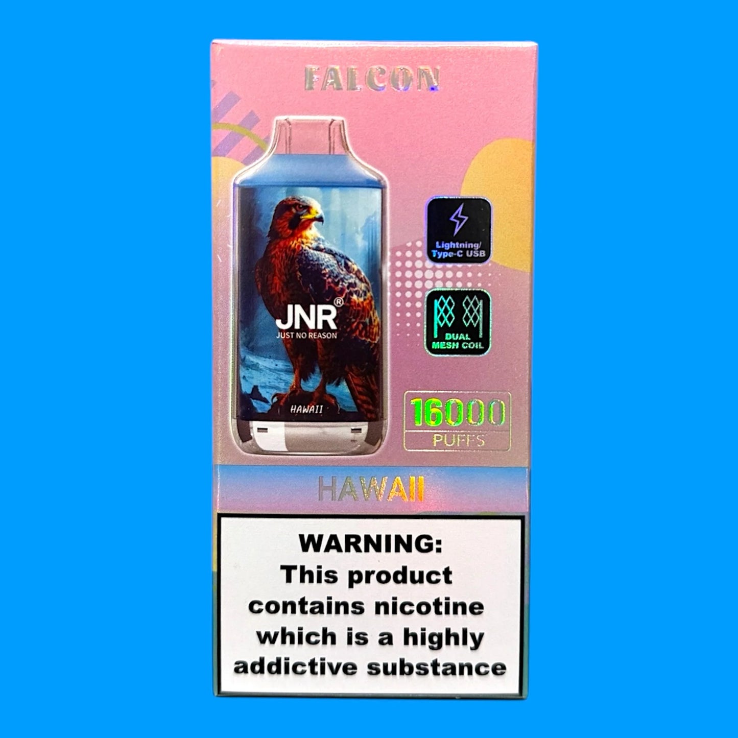 Puff JNR FALCON 16k x10PCS/PACK