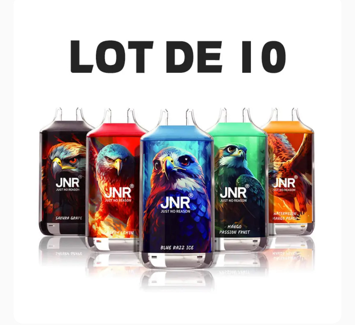 Puff JNR FALCON 16k x10PCS/PACK